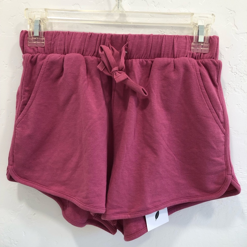 ❌Elie by Elie Tahari Womens Shorts Pockets Drawstring Mulberry Size XS